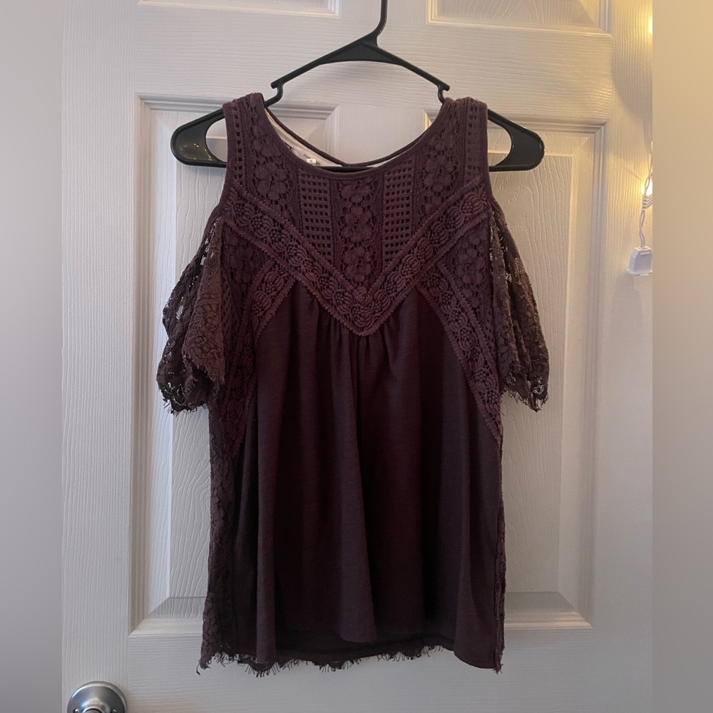 Brown blouse
